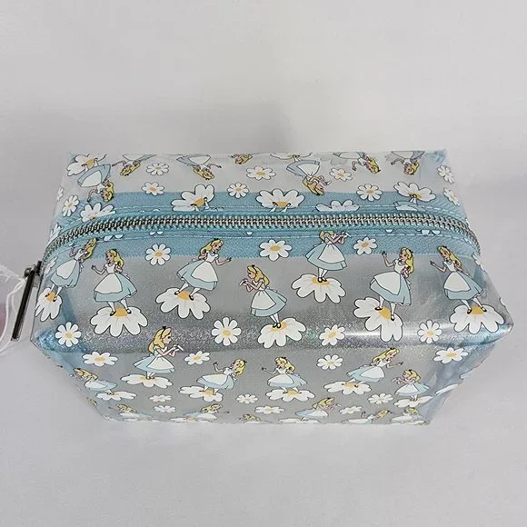 Disney Skinnydip London Alice in Wonderland Holographic Cosmetic Bag LAST ONE! - Picture 3 of 4